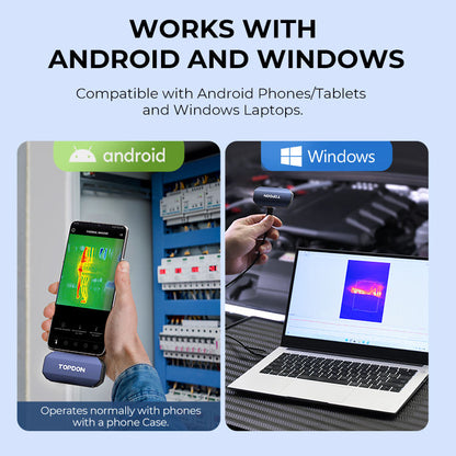 Smartphone connected thermal imaging measurement - T