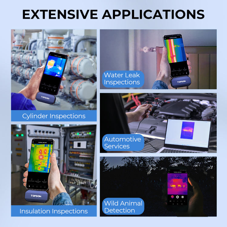 Smartphone connected thermal imaging measurement - T